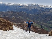 26 Soddisfazione dopo la faticosa ripida salita 